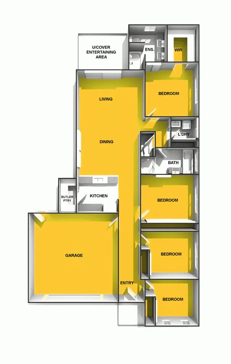 Floorplan of Homely house listing, 35 Auburn Street, Caloundra West QLD 4551