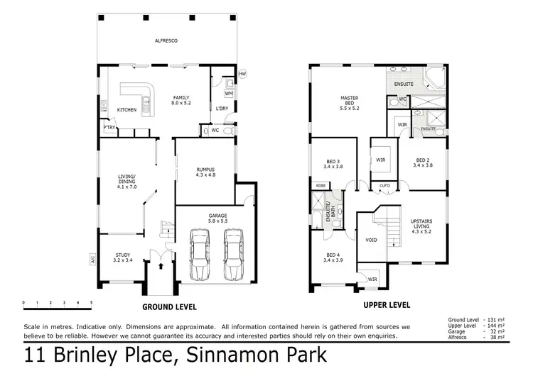 Floorplan of Homely house listing, 11 Brinley Place, Sinnamon Park QLD 4073