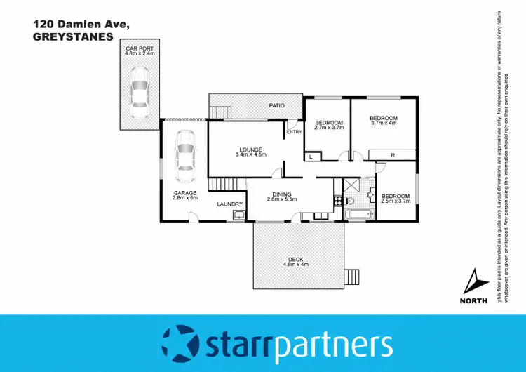 Floorplan of Homely house listing, 120 Damien Avenue, Greystanes NSW 2145