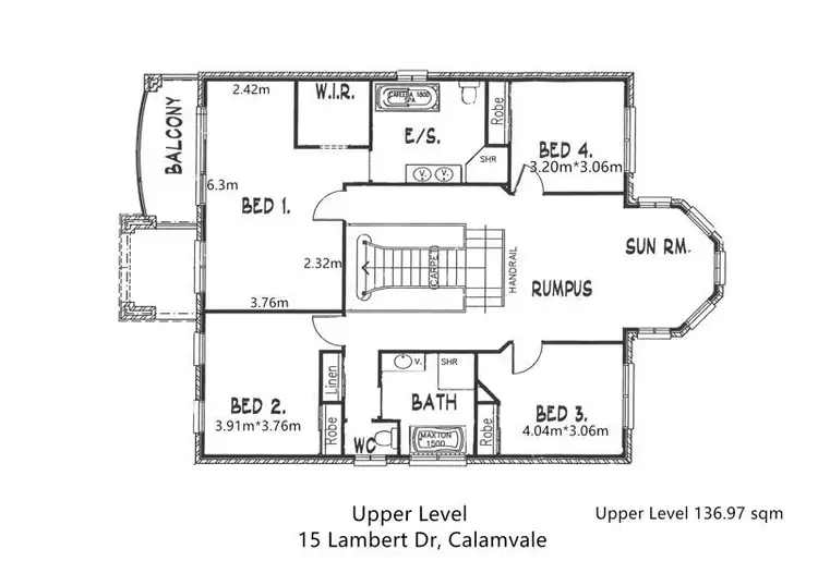 Floorplan of Homely house listing, 15 Lambert Dr, Calamvale QLD 4116