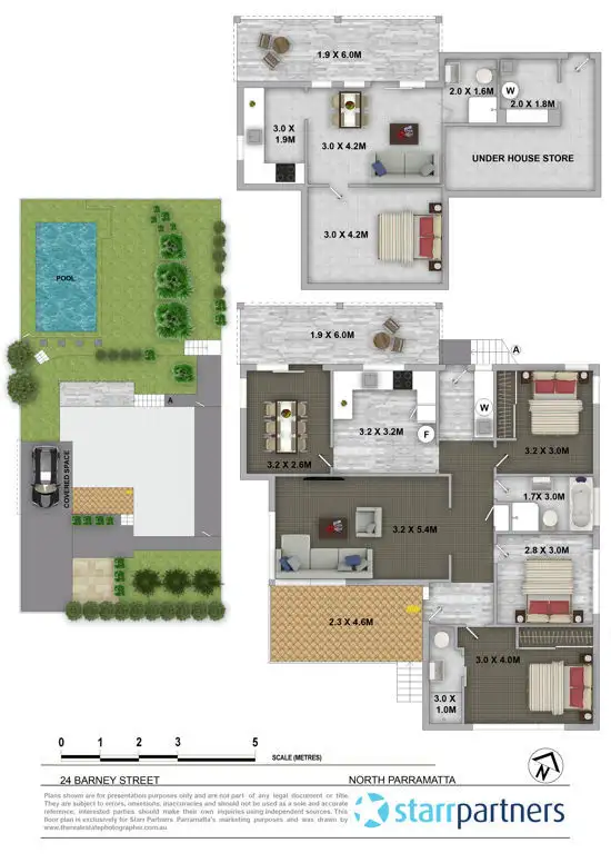 Floorplan of Homely house listing, 24 Barney Street, North Parramatta NSW 2151
