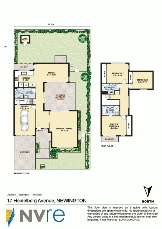 Floorplan of Homely house listing, 17 Heidelberg Avenue, Newington NSW 2127
