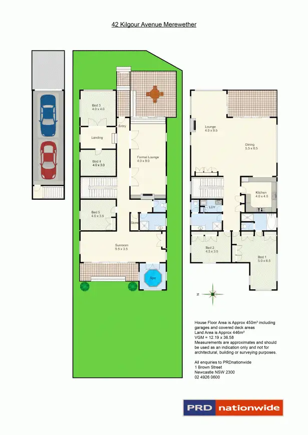 Floorplan of Homely house listing, 42 Kilgour Avenue, Merewether NSW 2291