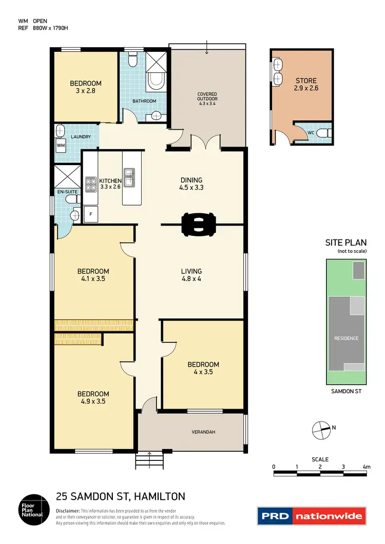 Floorplan of Homely house listing, 25 Samdon Street, Hamilton NSW 2303