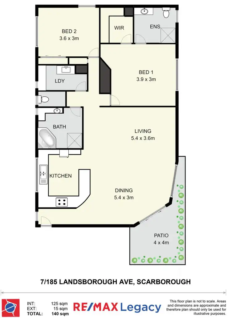 Floorplan of Homely unit listing, Address available on request