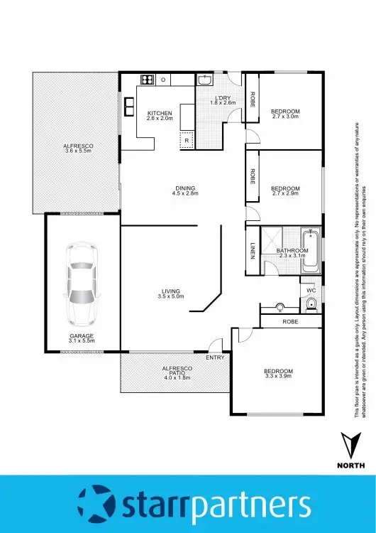 Floorplan of Homely house listing, 11 Martin Grove, Colyton NSW 2760