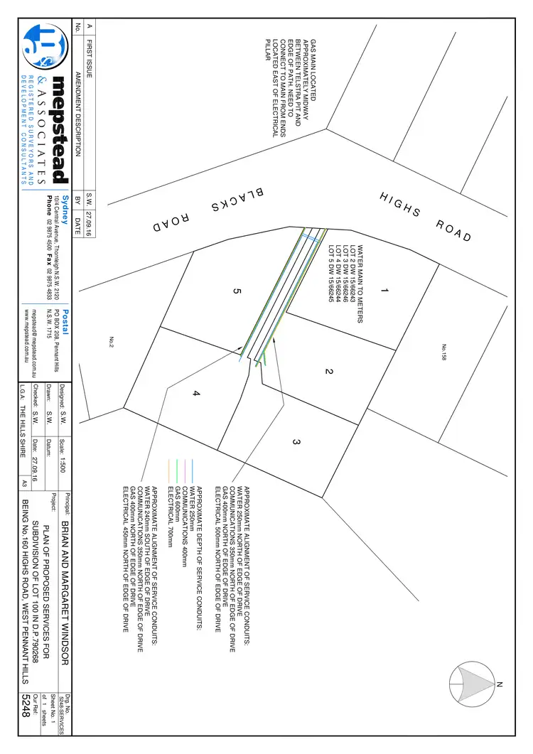 Floorplan of Homely land listing, 162 Highs Road, West Pennant Hills NSW 2125