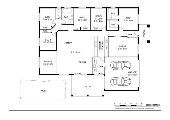 Floorplan of Homely house listing, 48 Baphal Cres, Narangba QLD 4504