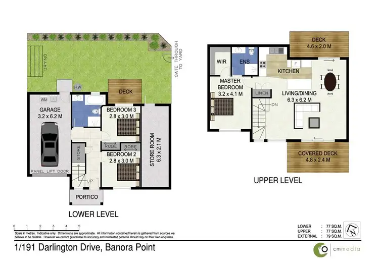 Floorplan of Homely house listing, 1/191 Darlington Drive, Banora Point NSW 2486