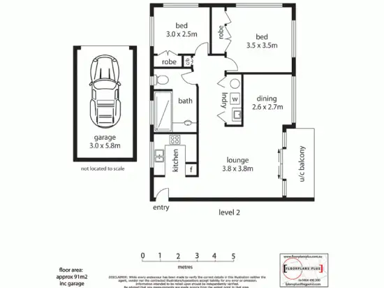 Floorplan of Homely unit listing, 6/19 Wyandra St, Noosa Heads QLD 4567