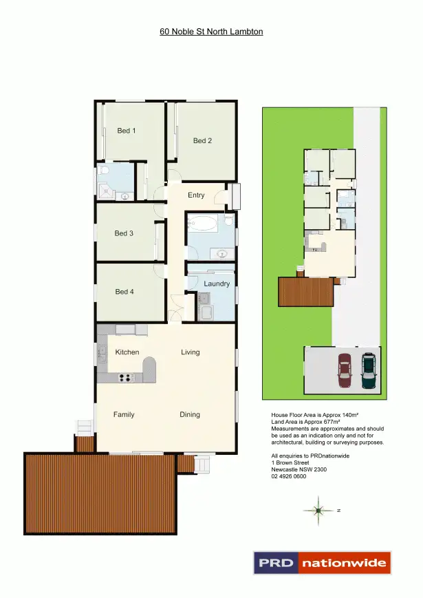 Floorplan of Homely house listing, 6 Noble Street, North Lambton NSW 2299