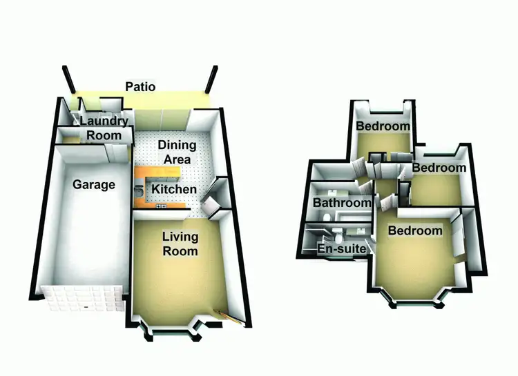 Floorplan of Homely townhouse listing, 2/35 Manson Parade, Yeronga QLD 4104