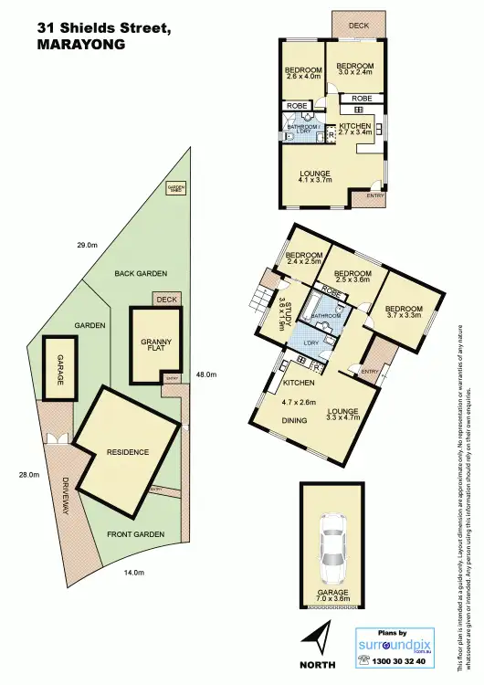 Floorplan of Homely house listing, 31 Shields Avenue, Marayong NSW 2148