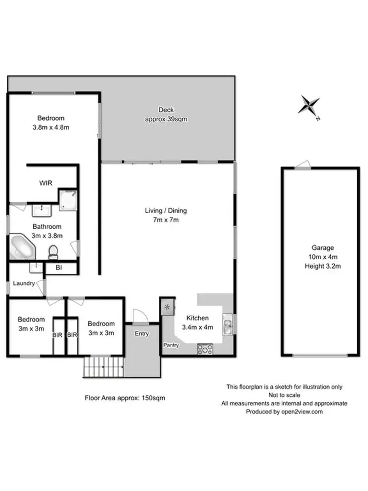 Floorplan of Homely house listing, 27 Robinia Street, Primrose Sands TAS 7173
