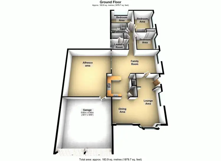 Floorplan of Homely house listing, 2 Whitmore Crescent, Goodna QLD 4300