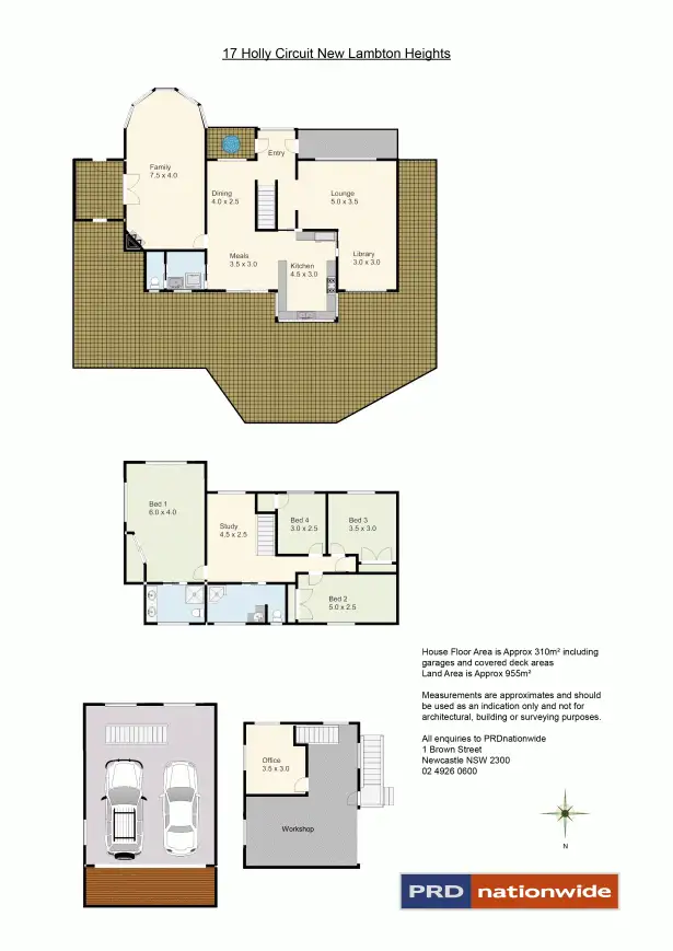 Floorplan of Homely house listing, 17 Holly Circuit, New Lambton Heights NSW 2305