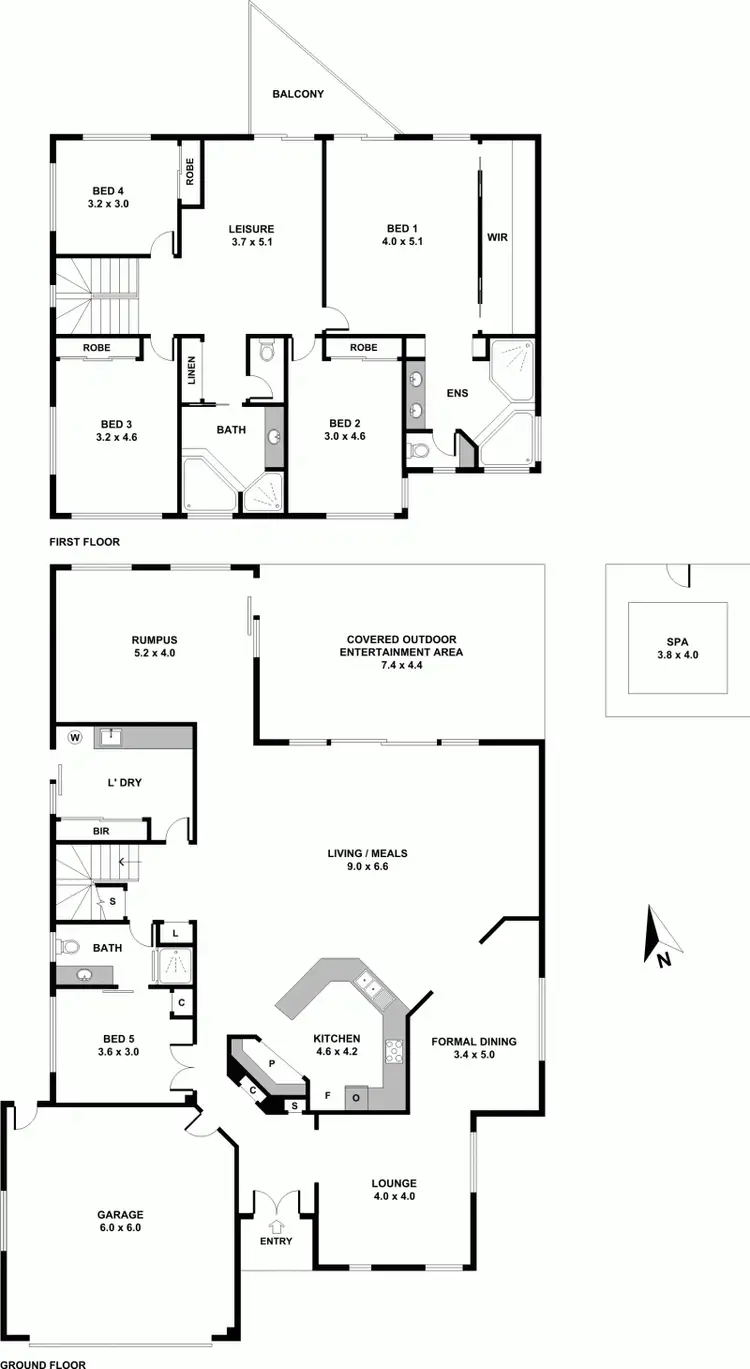 Floorplan of Homely house listing, 65 Waterbrooke Circuit, Drewvale QLD 4116
