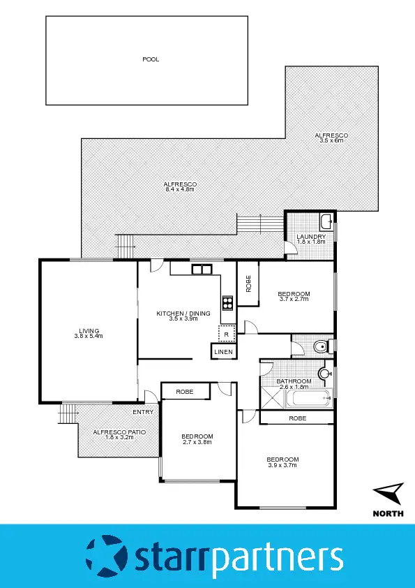 Floorplan of Homely house listing, 2 Turner Street, Colyton NSW 2760