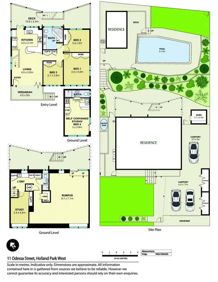Floorplan of Homely house listing, 11 Odessa Street, Holland Park West QLD 4121