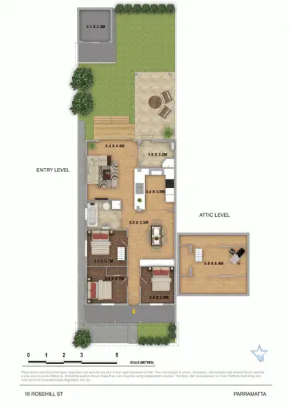 Floorplan of Homely house listing, 16 Rosehill Street, Parramatta NSW 2150