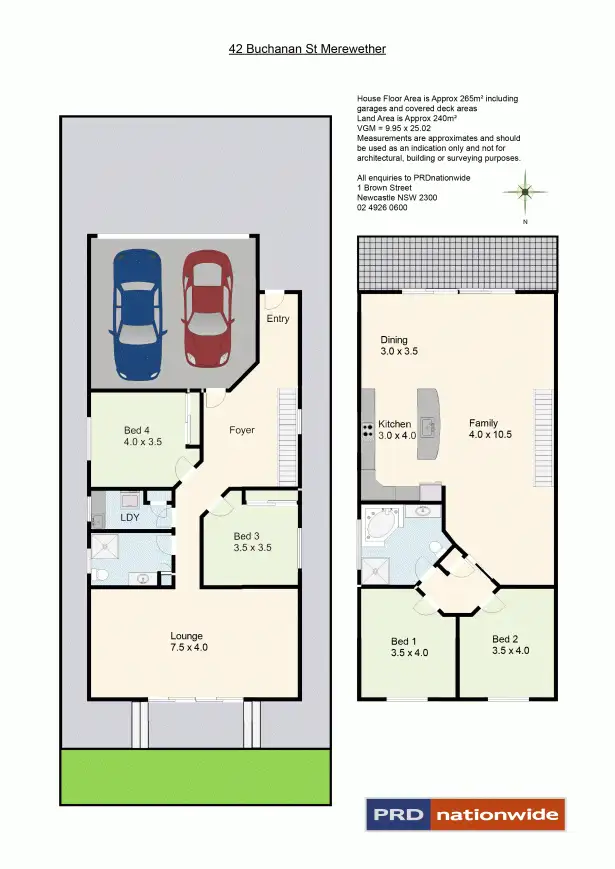 Floorplan of Homely house listing, 42 Buchanan Street, Merewether NSW 2291