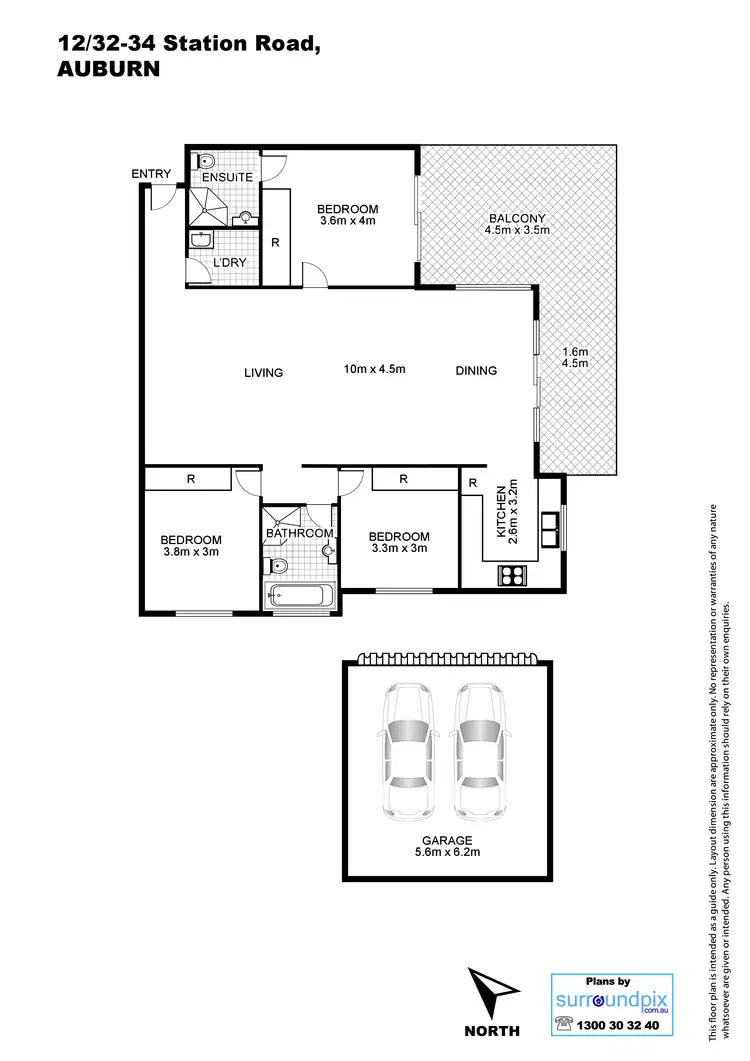 Floorplan of Homely unit listing, 12/32 Station Rd, Auburn NSW 2144