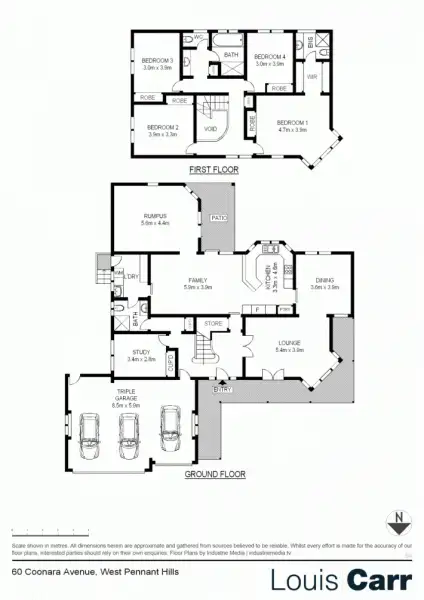 Floorplan of Homely house listing, 60 Coonara Avenue, West Pennant Hills NSW 2125