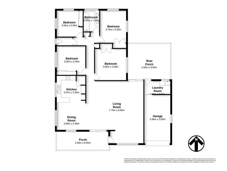Floorplan of Homely house listing, 39 Kurumba Street, Kippa-ring QLD 4021