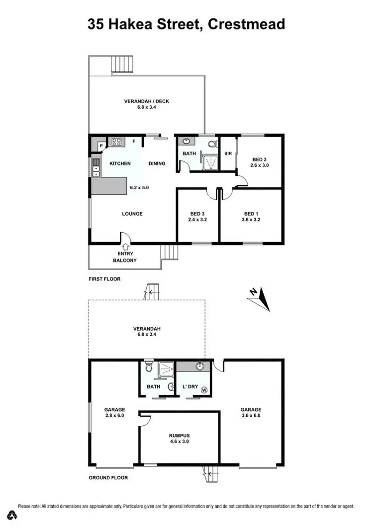 Floorplan of Homely house listing, 35 Hakea Street, Crestmead QLD 4132