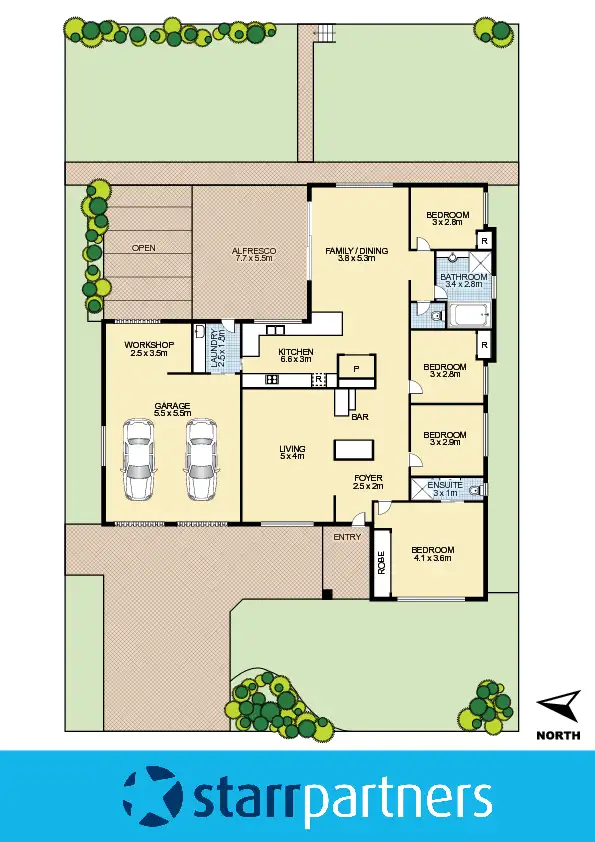 Floorplan of Homely house listing, 30 Fauna Road, Erskine Park NSW 2759