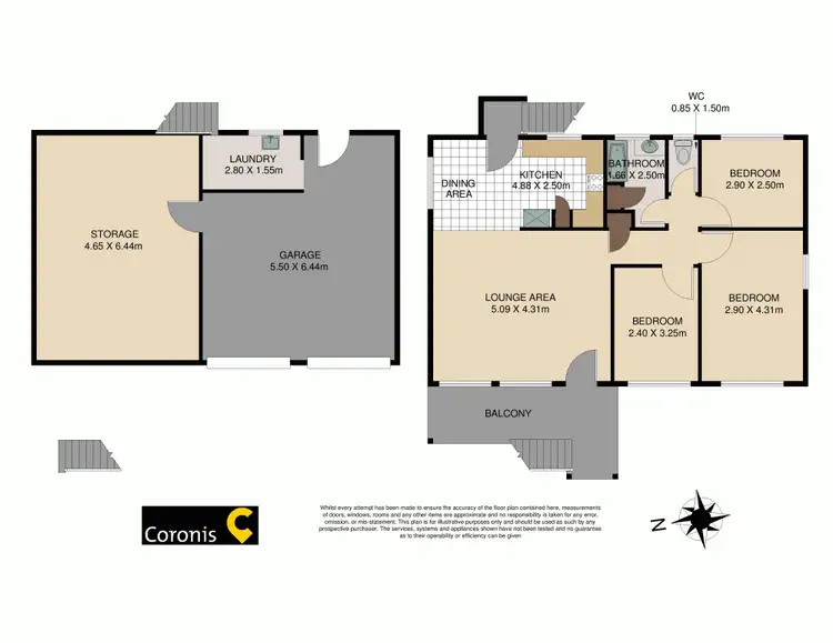 Floorplan of Homely house listing, 8 Palm Avenue, Kingston QLD 4114