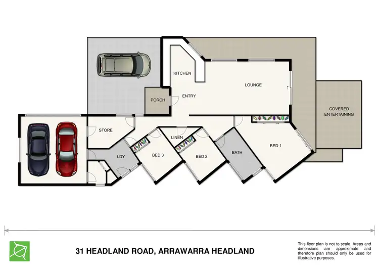 Floorplan of Homely house listing, 31 Headland Rd, Arrawarra Headland NSW 2456
