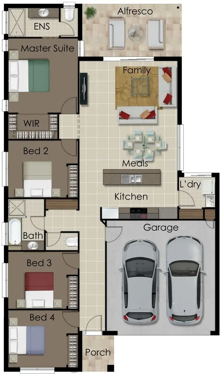 Floorplan of Homely land listing, 32 Adam Street, Beachmere QLD 4510