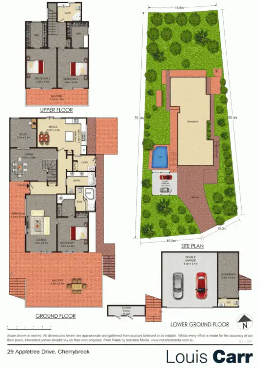 Floorplan of Homely house listing, 29 Appletree Dr, Cherrybrook NSW 2126