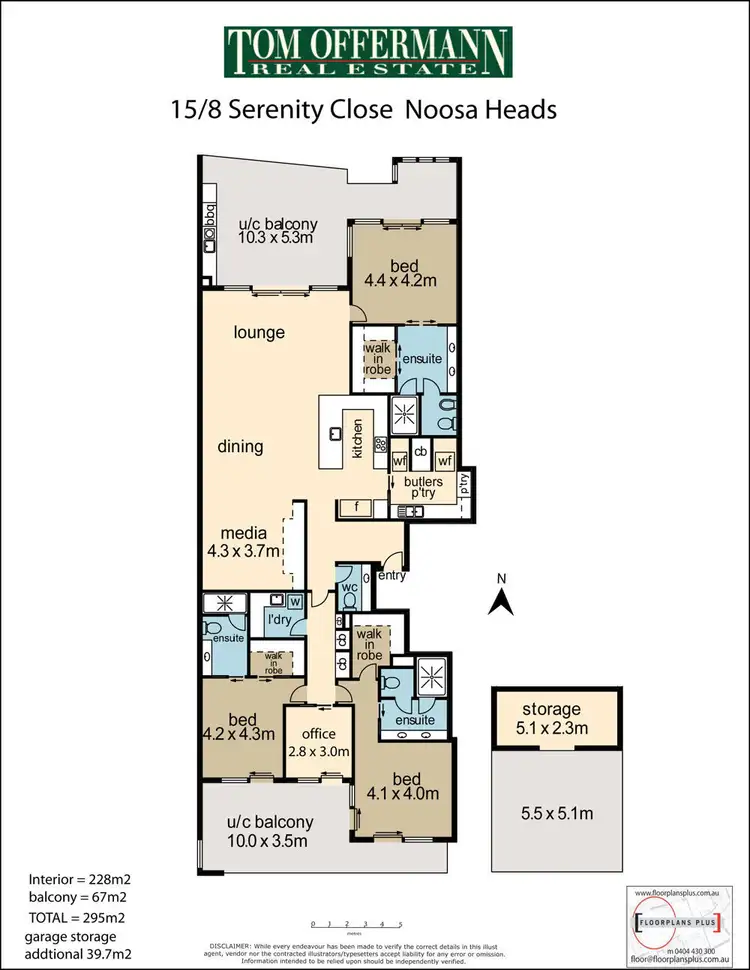 Floorplan of Homely unit listing, 15/8 Serenity Close, Noosa Heads QLD 4567