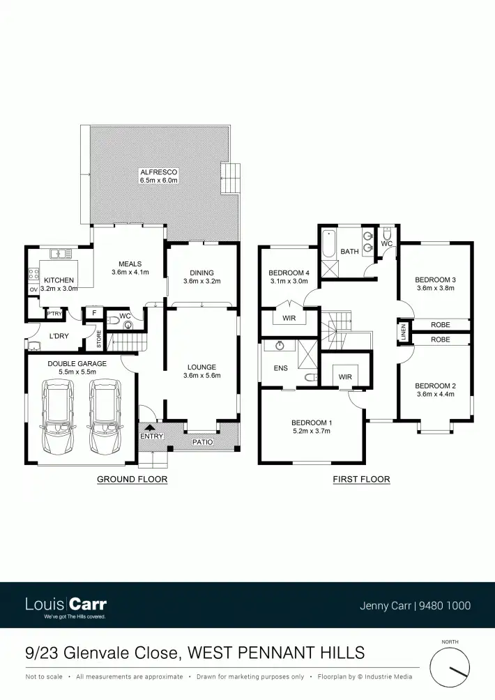 Floorplan of Homely house listing, 9/23 Glenvale Close, West Pennant Hills NSW 2125