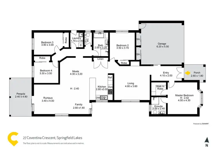 Floorplan of Homely house listing, 27 Coventina Crescent, Springfield Lakes QLD 4300