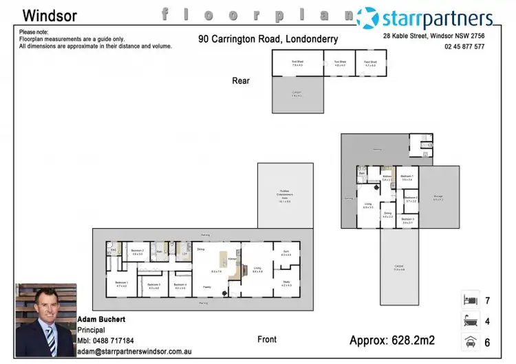 Floorplan of Homely house listing, 90 Carrington Road, Londonderry NSW 2753