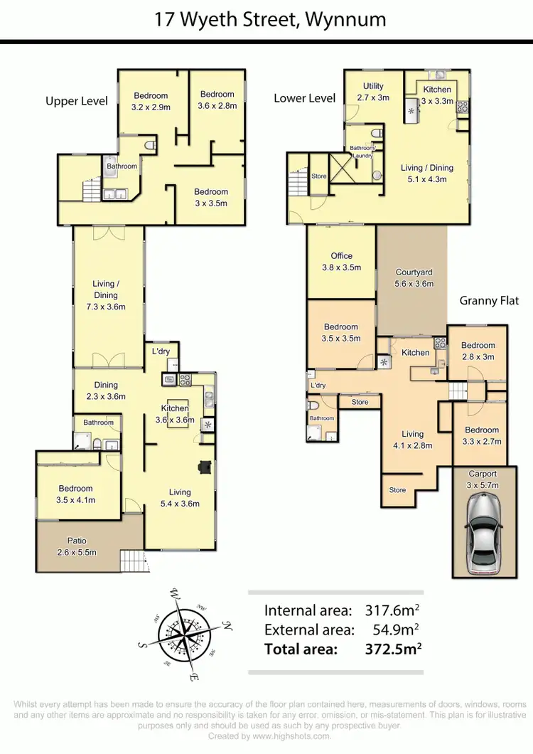 Floorplan of Homely house listing, 17 Wyeth Street, Wynnum QLD 4178