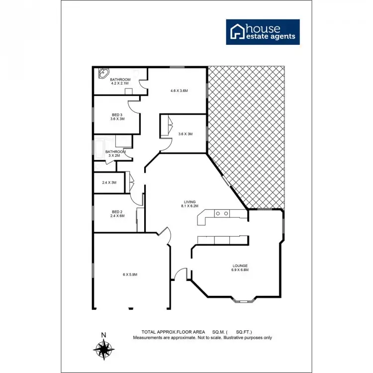 Floorplan of Homely house listing, 3 Bunkers Hill School Road, Westbrook QLD 4350