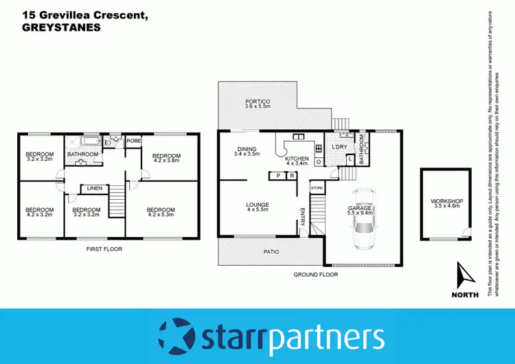 Floorplan of Homely house listing, 15 Grevillea Crescent, Greystanes NSW 2145