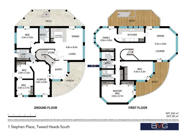 Floorplan of Homely house listing, 1 Stephen Place, Tweed Heads South NSW 2486