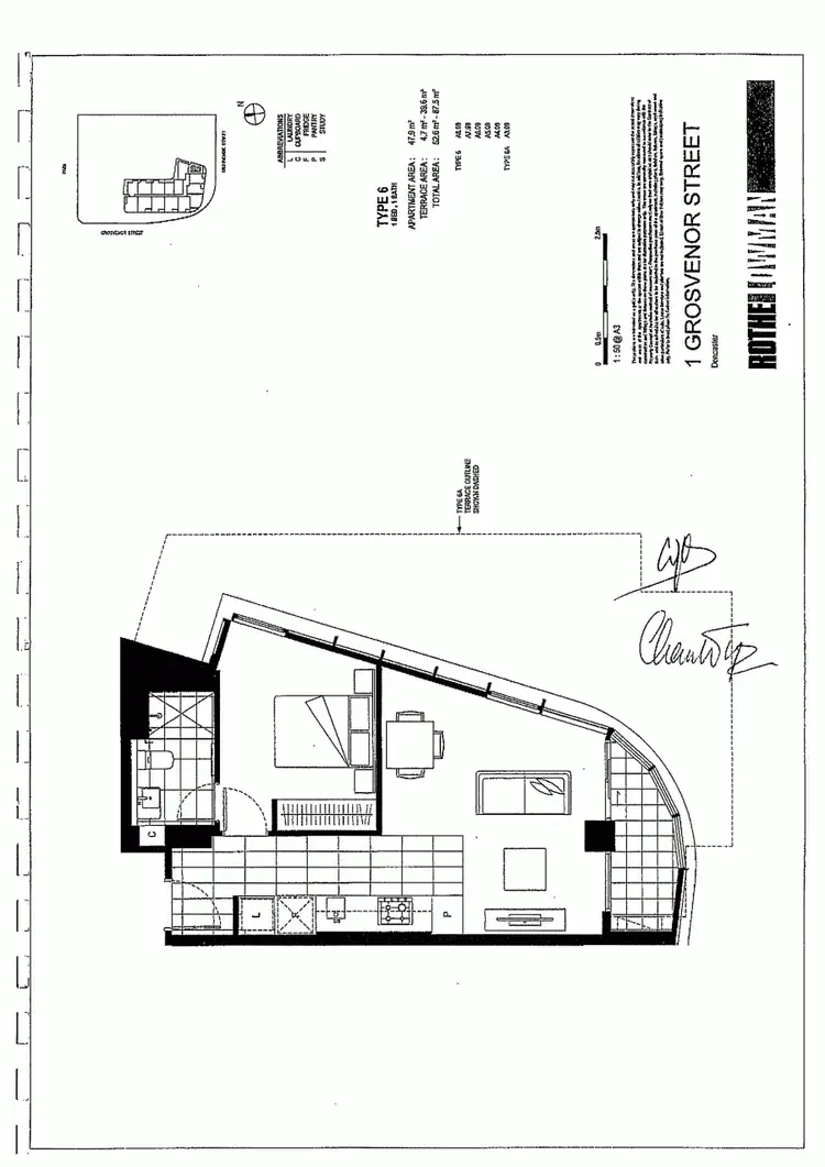 Floorplan of Homely house listing, 309/1 Grosvenor Street, Doncaster VIC 3108