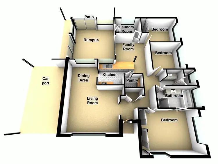 Floorplan of Homely house listing, 15 Patricia Street, Burpengary QLD 4505
