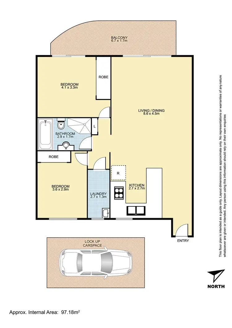 Floorplan of Homely unit listing, 56/25 Kildare Road, Blacktown NSW 2148