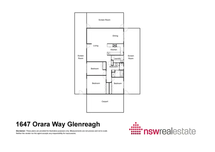 Floorplan of Homely house listing, 1647 Orara Way, Glenreagh NSW 2450