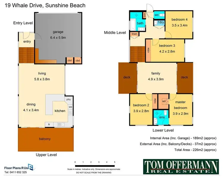 Floorplan of Homely house listing, 19 Whale Drive, Sunshine Beach QLD 4567