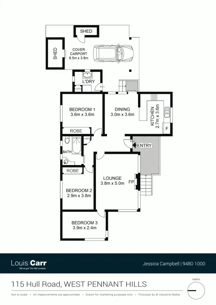 Floorplan of Homely house listing, 115 Hull Road, West Pennant Hills NSW 2125