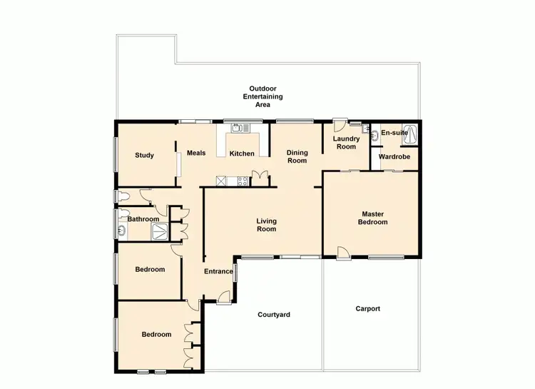 Floorplan of Homely house listing, 46 Oregon Drive, Shailer Park QLD 4128
