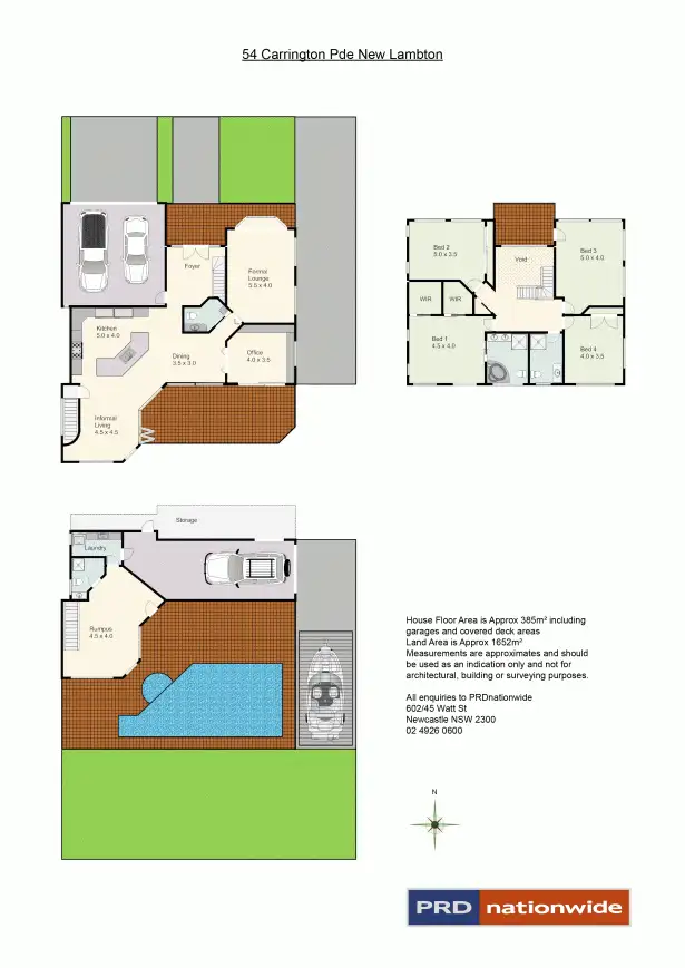 Floorplan of Homely house listing, 54 Carrington Parade, New Lambton NSW 2305